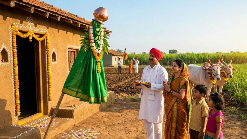 गुढीपाडवा आणि शेती: मराठी नववर्षाचा शेतकऱ्यांशी असलेला अनोखा संबंध